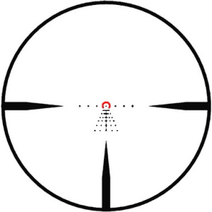 Sig Sauer Tango MSR 1-6x24 Illuminated BDC6 Scope Mount