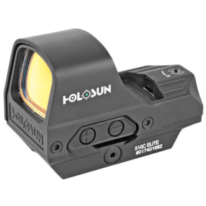 Holosun HE510C-GR Green Dot Solar Failsafe Open Reflex Multi-Reticle 2 MOA 65 MOA Circle