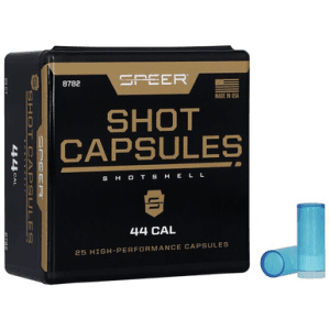 Speer Empty Handgun Shot Capsules & Base Plugs .44 cal 25/ct