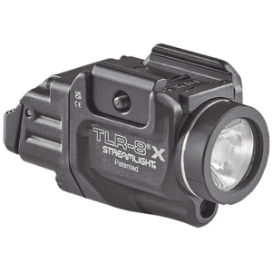 Streamlight TLR-8A FLEX 500LM Red Laser Tactical Light Picatinny Mount Ambidextrous