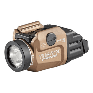 Streamlight TLR-7 X 500LM Multi-Fuel Rail-Mounted Tactical Light FDE Picatinny
