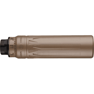 Dead Air Nomad-Ti XC Silencer w/Direct Thread 5/8-24 HUB Mount 7.62mm(.30 Cal) FDE