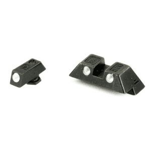 Glock Night Sight Set Rear 6.9mm Fits 10mm 45 Caliber Steel Green