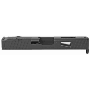 Rival Arms RA10G204A Precision Slide A1 QPQ Black 17-4 Stainless Steel with Front/Rear Serrations & RMR Optic Cut for 9mm Luger Glock 19 Gen4