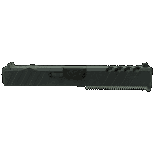 TacFire Bu Glk17 Glock 17 Rmr Slide Complete Optic Ready Serrated Heat Treated