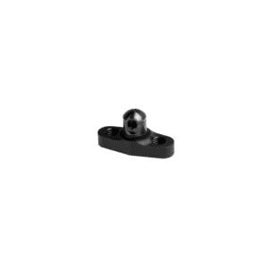 GrovTec US Inc GTSW111 Flanged Stud Mount KeyMod Black Anodized 6061 Aluminum