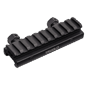 TruGlo Picatinny Riser Mount 1 pc 1/2 in for Rifles Shotguns Optics