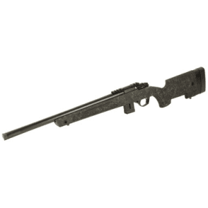 Bergara Rifles BMR011 BMR X Steel 17 HMR 10+1 18" Blued Heavy Threaded Barrel, Blued Picatinny Rail Receiver, Adj LOP Green w/Black Webbing Synthetic Stock