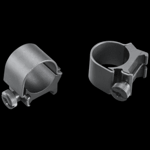 Weaver Detachable Top Mount Rings 1 Inch Medium Matte Aluminum Steel