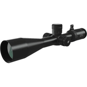 German Precision Optics GPOTAC 4.5-27x50 34mm Tube PLR Reticle Locking Turrets Side Parallax 50mm Front Lens