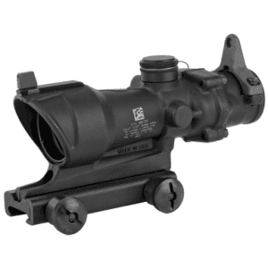 Trijicon ACOG 4x32 Illuminated Amber Crosshair Reticle 1in Mount Flat Top AR .223