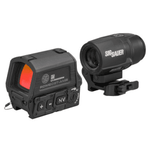 Sig Sauer Romeo8t Amr with Juliet3t Micro Magnifier 1x3x Red Dot Circle Dot 2.0 Reticle