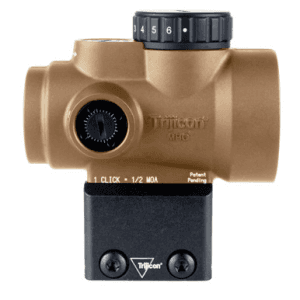 Trijicon MRO SD Coyote Tan 1x25mm 2 MOA Green Dot Lower 1/3 Co-Witness Mount