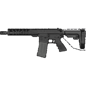 Rock River Arms BLK2142 LAR-15M RRAGE 300 AAC Blackout 30+1 10.50" Black Threaded Barrel, M-LOK Handguard, Black Aluminum Picatinny Rail Receiver, Black Polymer SB Tactical SBA3 Brace, Black A2 Grip