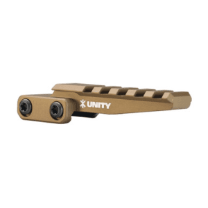 Unity Tactical FAST Thermal Riser FDE Elevates to 2 point 05 Inch Centerline on Picatinny