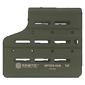 Kinetic Development Group MSH5-113 Optics Hub Spotting SCP Case Green for Optics and Spotting Scopes