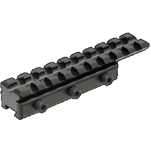 UTG Pro Leapers MNTPMTOWLA Picatinny Adapter Mount Matte Dovetail to Picatinny 9slot