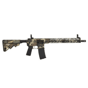 Hi-Point HP15P-556M81 HP 15P 5.56 NATO 30+1 10.50" Black Threaded Barrel, M81 Woodland Camo Aluminum Receiver w/Picatinny Rail, M-LOK Handguard, Blade Polymer Brace, Black B5 P Type 23 Grip