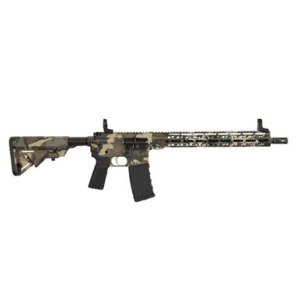 Hi-Point HP15P-300BLKM81 HP 15P 300 Blackout 30+1 10.50" Black Threaded Barrel, M81 Woodland Camo Aluminum Receiver w/Picatinny Rail, M-LOK Handguard, Blade Polymer Brace, B5 P Type 23 Grip