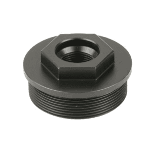 Cmmg Zeroed Hub Mount 1/2x28 Stainless Mount for 9mm 5.56 300 Blackout