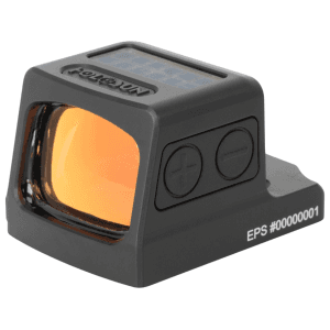 Holosun EPS Enclosed Pistol Reflex Red Dot Sight 1x Red Dot Multi-Reticle Solar/Battery Powered Matte Black
