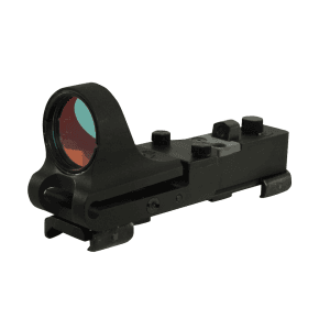 C-More Railway Reflex Red Dot Sight 6 MOA Red Dot with Click Switch and Integral Picatinny Mount Aluminum Matte Black