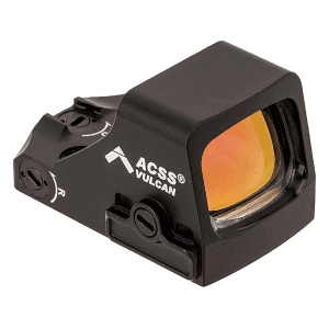 Holosun HE507K-X2 Reflex Red Dot Sight 1x Selectable Green ACSS VULCAN Reticle Battery Powered Matte Black