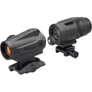 Sig Sauer Romeo5 Gen II Compact Red Dot with Sig Sauer JULIET3 Micro 3x 22mm Magnifier
