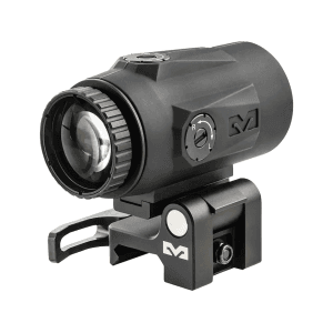 Meprolight MMX4 Micro 4x Magnifier with Flip Mount Matte Black