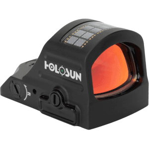 Holosun HE507C-GR-X2 Elite Reflex Red Dot Sight 1x Selectable Green Reticle Solar/Battery Powered Matte Black