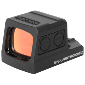 Holosun EPS Carry Enclosed Pistol Reflex Red Dot Sight 1x Red 6 MOA Dot Reticle Battery Powered Matte Black