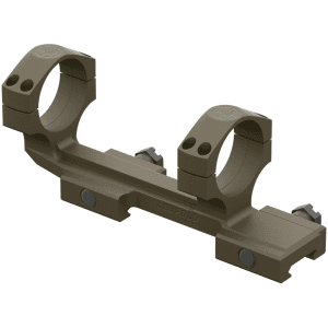 Leupold Mark Mounting System (IMS) 1-Piece Cantilever Picatinny Scope Mount 35mm Rings AR-15 Flat Dark Earth