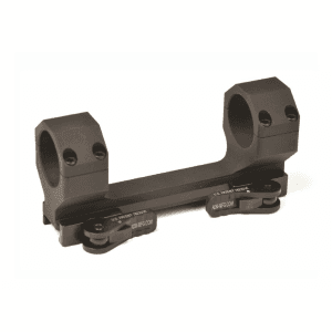 American Defense Delta Quick Release 1-Piece Picatinny AR-15 Scope Mount 34mm Rings AR-15 Matte Black