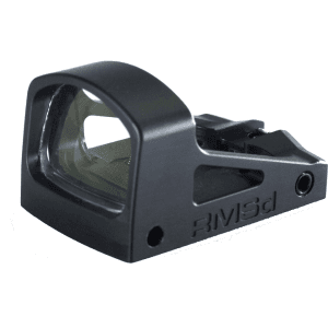 Shield Sights Mini RMSd Reflex Red Dot Sight 8 MOA Dot Glass Lens Matte Black