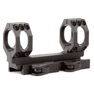 American Defense Recon-SW QD 1-Piece Picatinny Scope Mount 20 MOA Elevated 30mm Rings AR-15 Matte Black