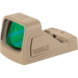Viridian RFX11 Micro Reflex Green Dot Sight 1x 16 3 MOA Dot Matte Flat Dark Earth