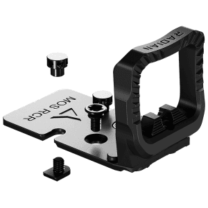 Radian Guardian Optic Guard with Back Up Iron Sights for Glock MOS Trijicon RCR Black