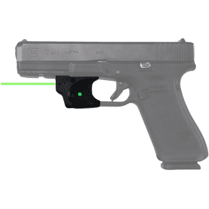 Viridian E Series Green Laser Sight for Glock 17, 19, 34, 45, 47 MOS, 22, 23, 24, 35 Black