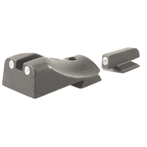 Meprolight Tru-Dot "Slant" Night Sight Set 1911 Kimber Front and Rear Cuts Steel Blue Tritium Green