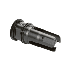 Griffin Armament DUAL-LOK 2.25" Stealth Flash Hider Suppressor Mount 7.62mm 5/8"-24 Thread Stainless Steel Nitride