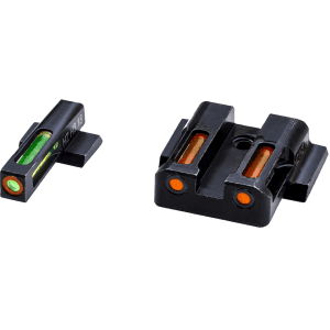 HIVIZ LITEWAVE H3 Night Sight Set for S&W EZ9 Green Front Orange Rear