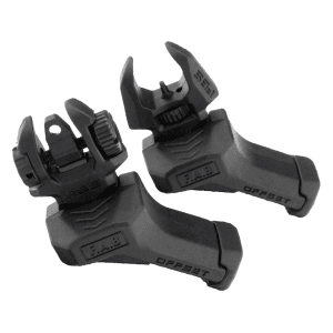 FAB Defense Top Mounted Canted Front and Rear Sight Set