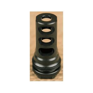 SilencerCo ASR .46 Muzzle Brake Suppressor Mount 11/16"-24 Thread Steel Matte