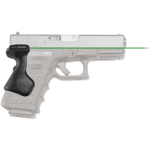 Crimson Trace Lasergrips Laser Sight for Glock Gen-3, Gen-4 19, 23, 25, 32, 38 Rear Activation Green Laser Polymer Black