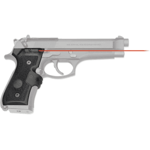 Crimson Trace Lasergrips Laser Sight Beretta 92, 96 Front Activation Polymer Black