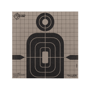 Allen EZ Aim Infrared Thermal Adhesive Target 8" Silhouette