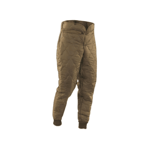 Military Surplus Czech Quilted Thermal Pants Grade 2 Olive Drab Medium