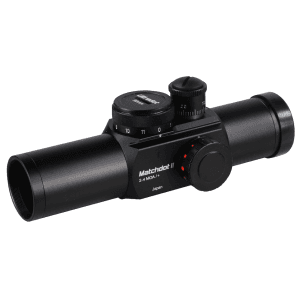 UltraDot Matchdot II Red Dot Sight 30mm Tube 1x 2, 4, 6, 8 MOA Dot 2-Pattern Reticle Matte Black
