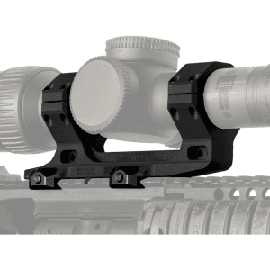 Reptilia AUS 1-Piece Cantilever Picatinny Scope Mount 34mm Rings Black