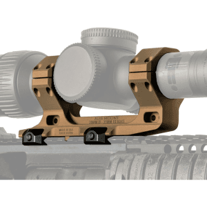 Reptilia AUS 1-Piece Cantilever Picatinny Scope Mount 34mm Rings Flat Dark Earth Anodized
